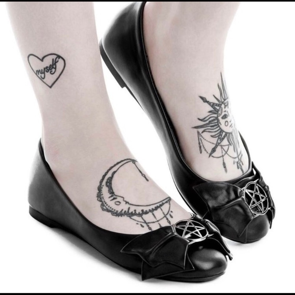 Killstar Pentagram Flats